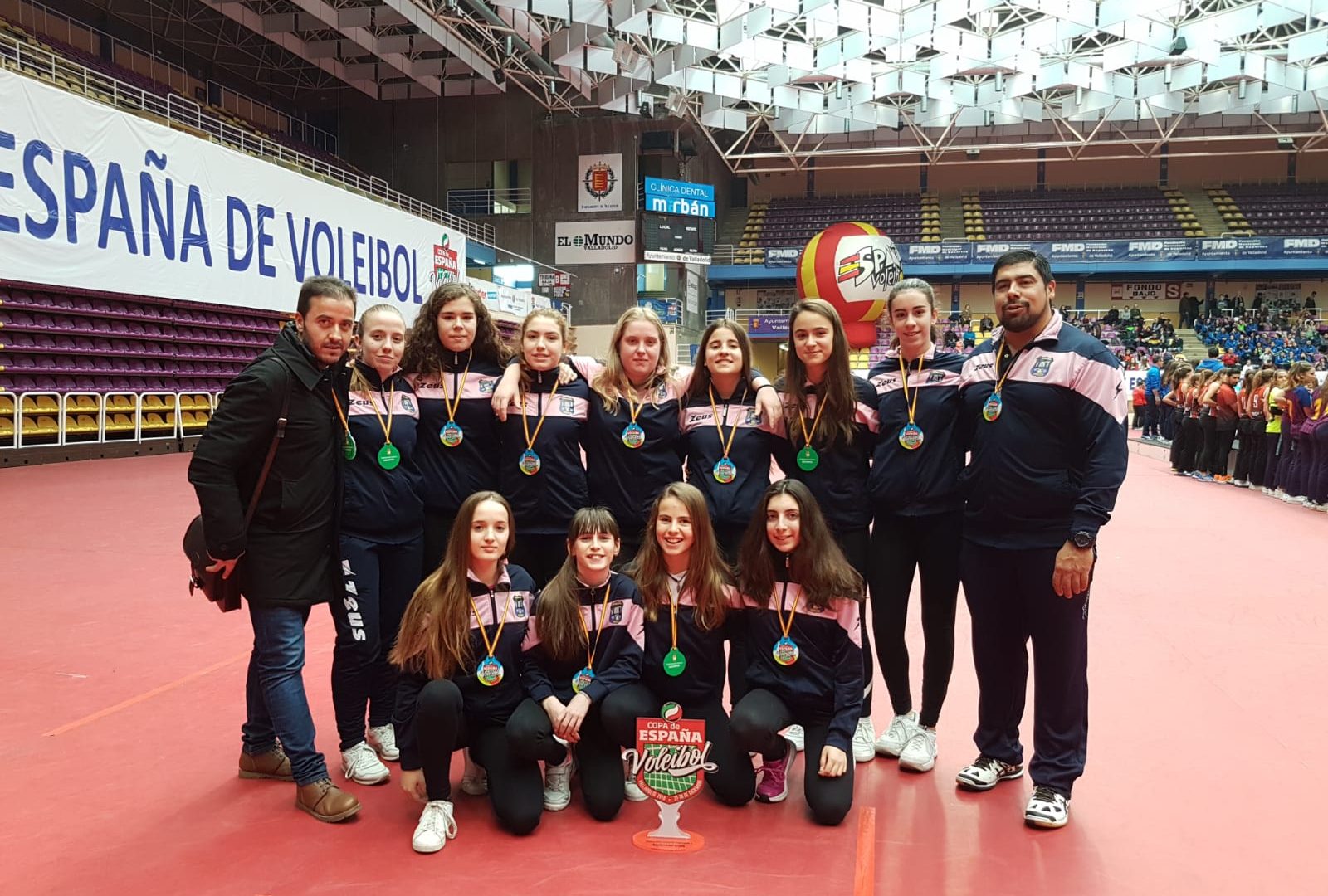 El Club voleibol Iniesta, Subcampeón de la Copa de España en Nivel 4