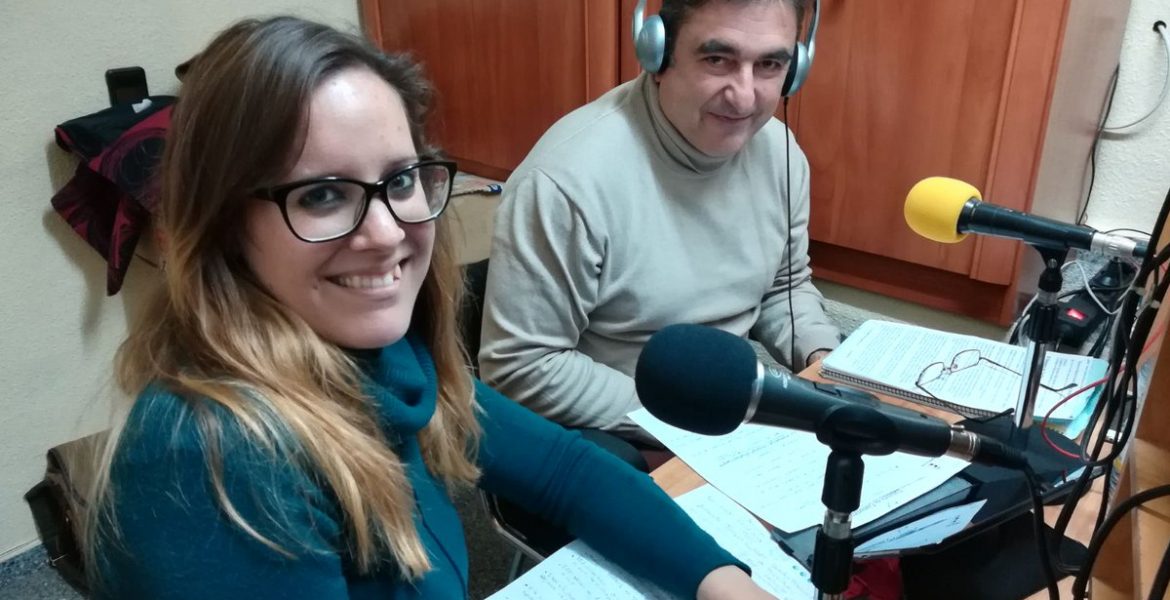 Joaquín Cuadrado visita Radio Iniesta