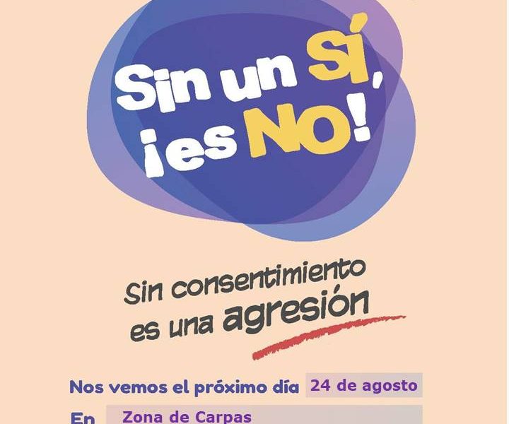 La campaña ‘Sin un sí, ¡es NO!’ llega a Iniesta con motivo de sus fiestas